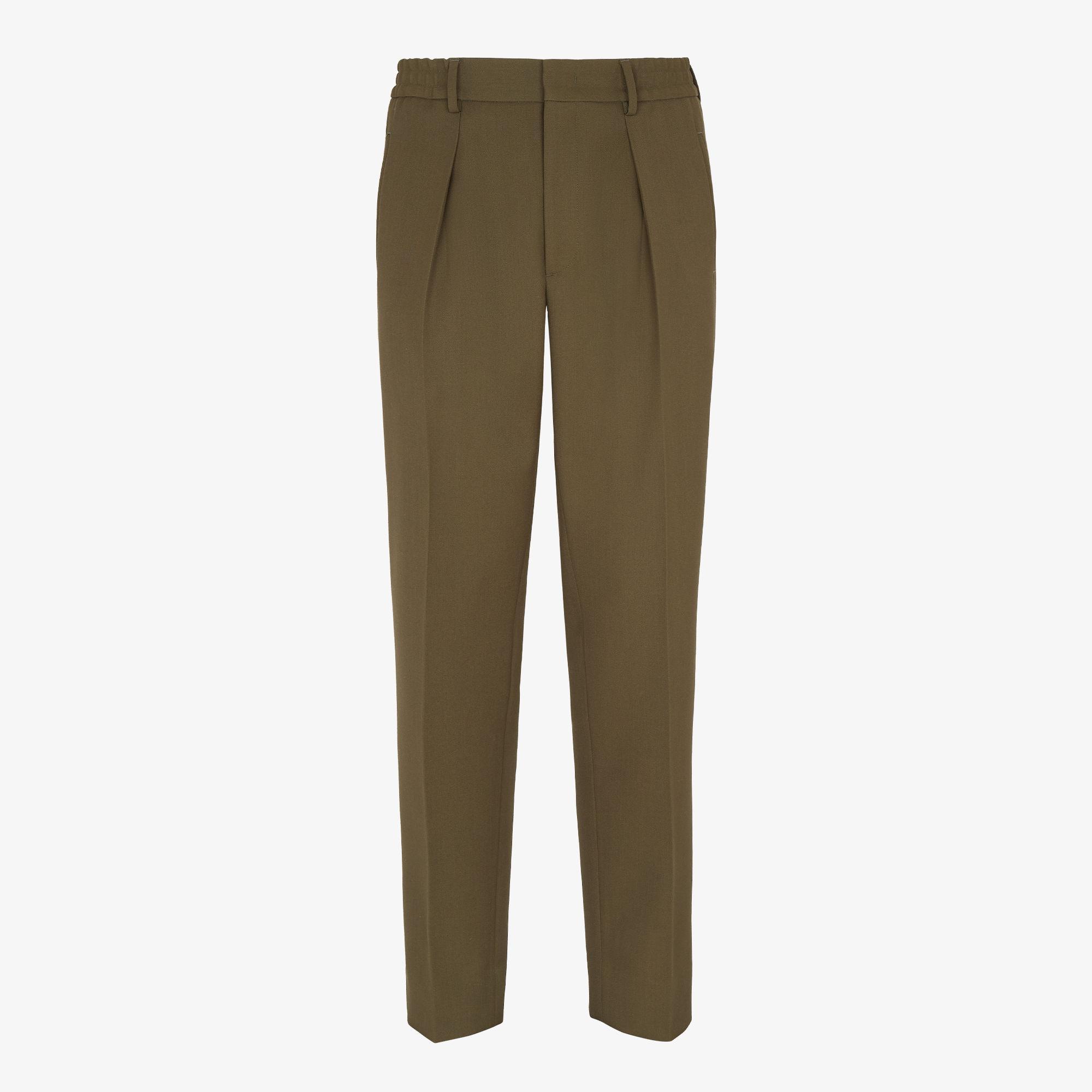 PantsGreen wool pants Product Image