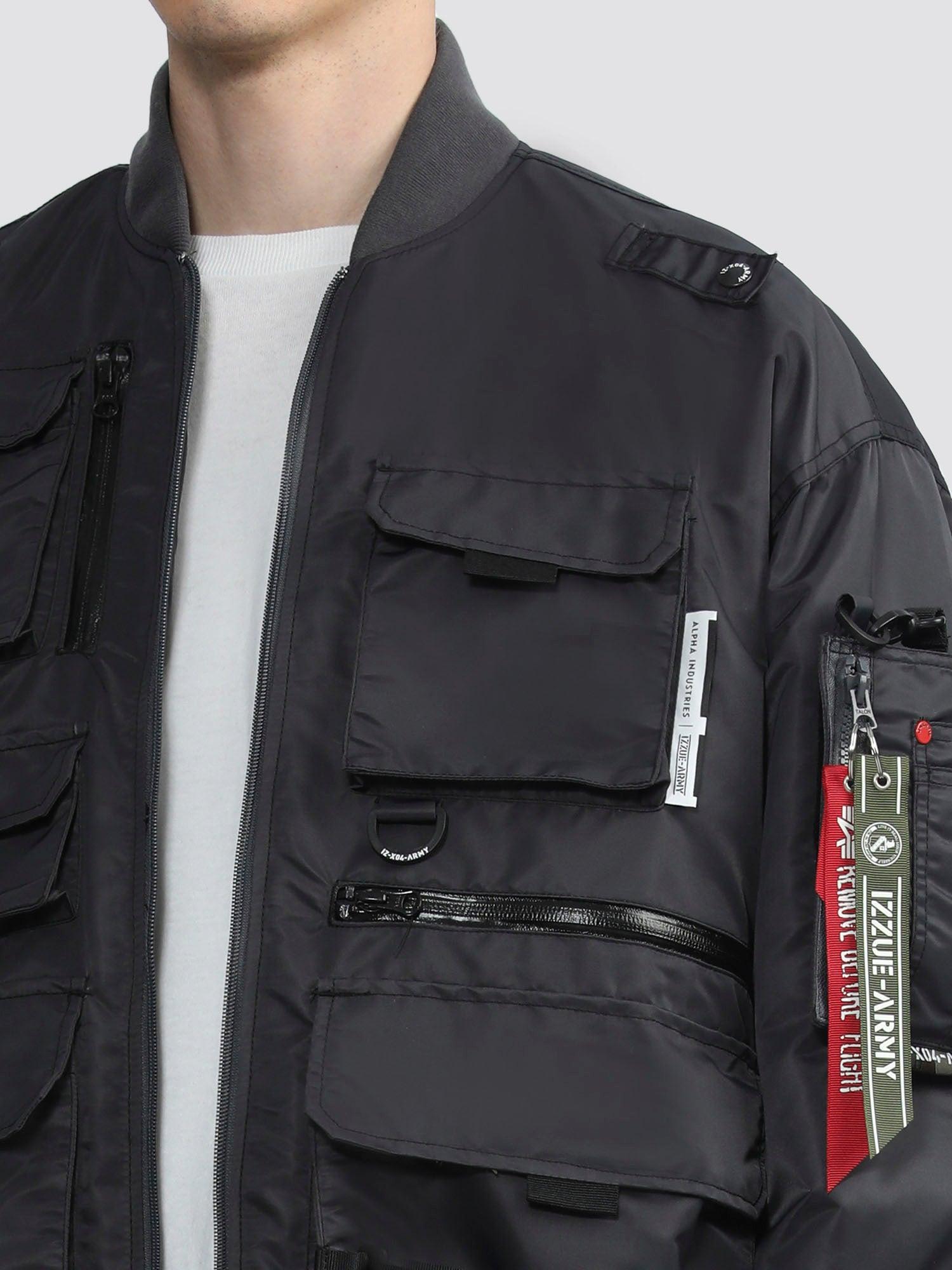 ALPHA X IZZUE UTILITY MA-1 JACKET Product Image