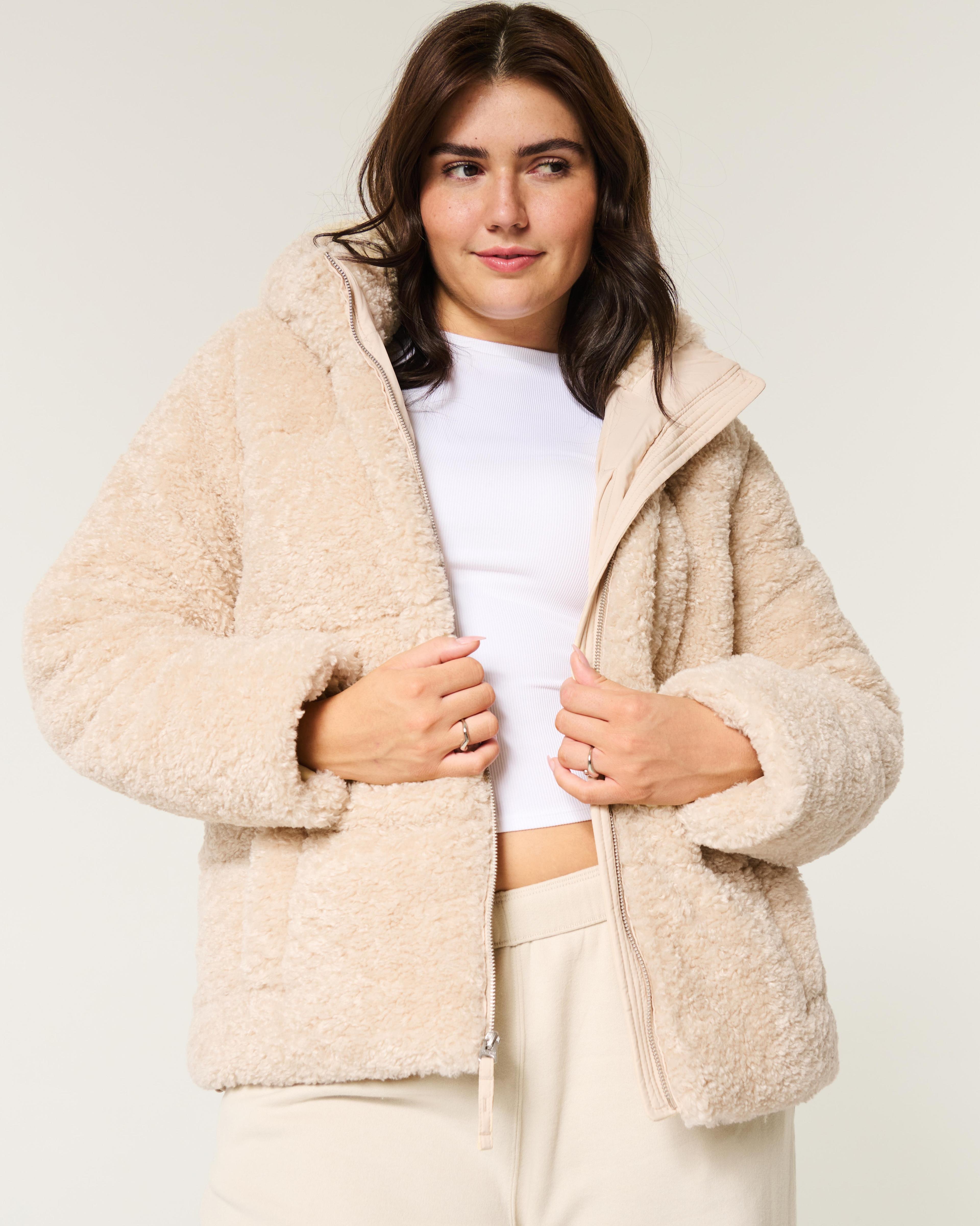 Faux Fur-Lined All-Weather Puffer Jacket Product Image