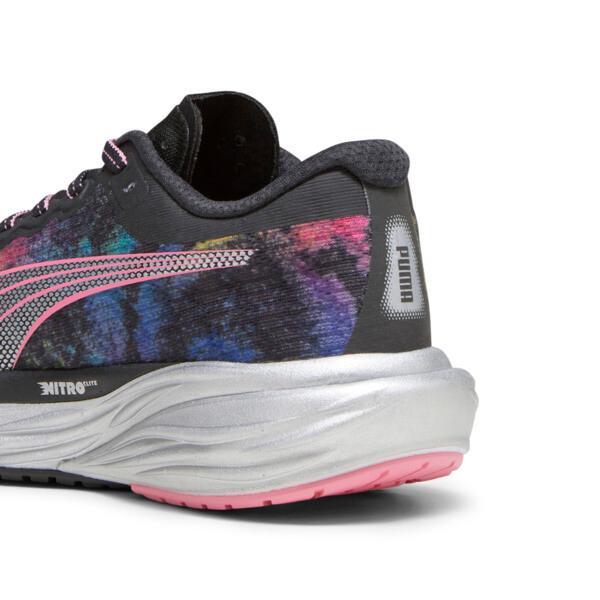 PUMA Deviate NITROâ¢ 2 'Marathon Series' Women's Running Shoes in Black/Strawberry Burst/Yellow Blaze Product Image