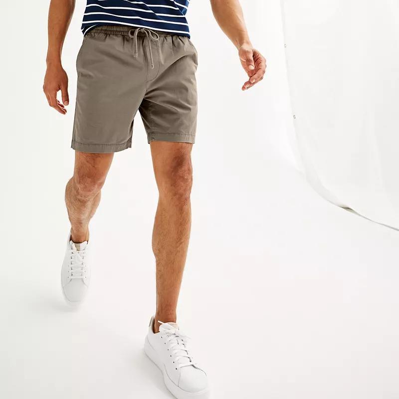 Mens Sonoma Goods For Life 7-in. Everyday Pull-On Shorts Product Image