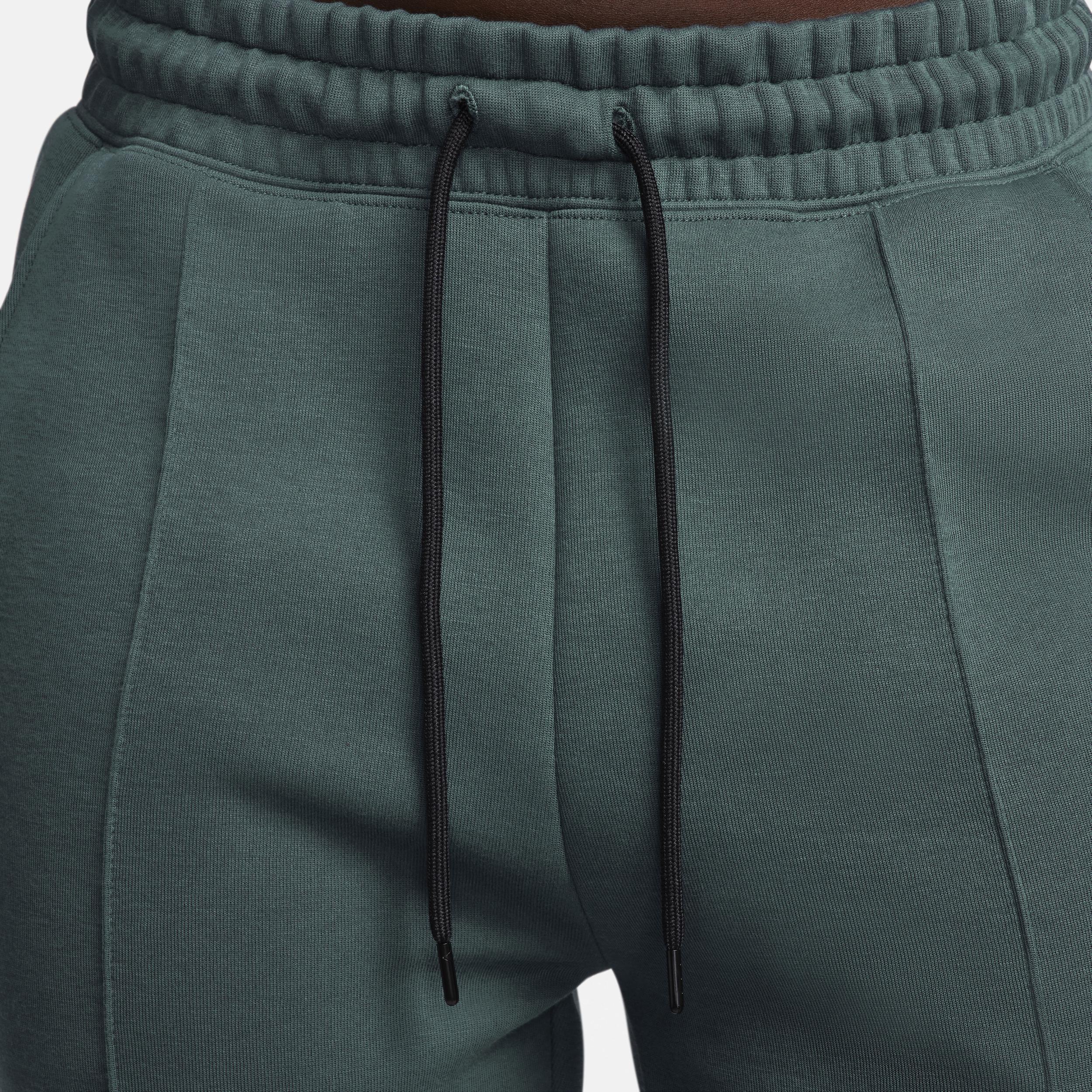 Nike Womens Nike NSW Tech Fleece MR Joggers - Womens Jungle/Black Product Image