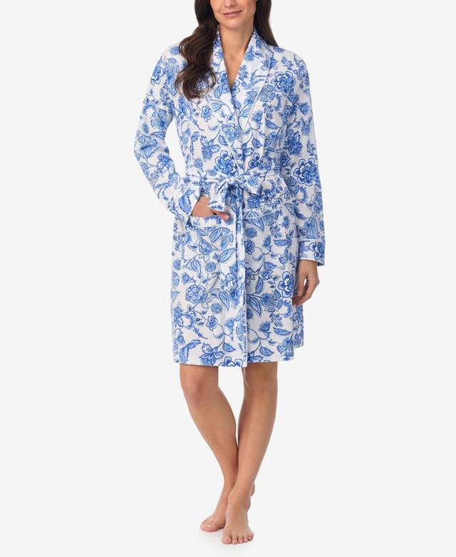 Aria Womens Short Wrap Robe Product Image