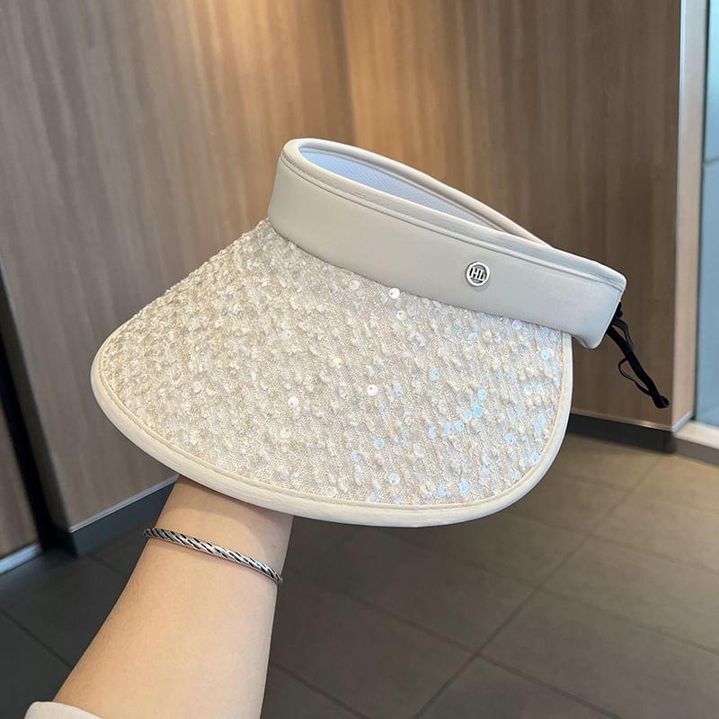 Plain Sequin Visor Product Image