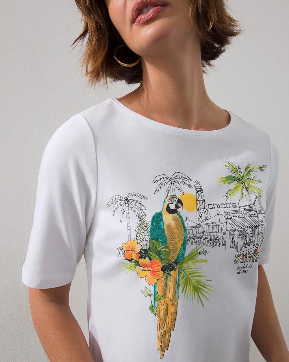 Sanibel Periwinkle Place Tee Product Image