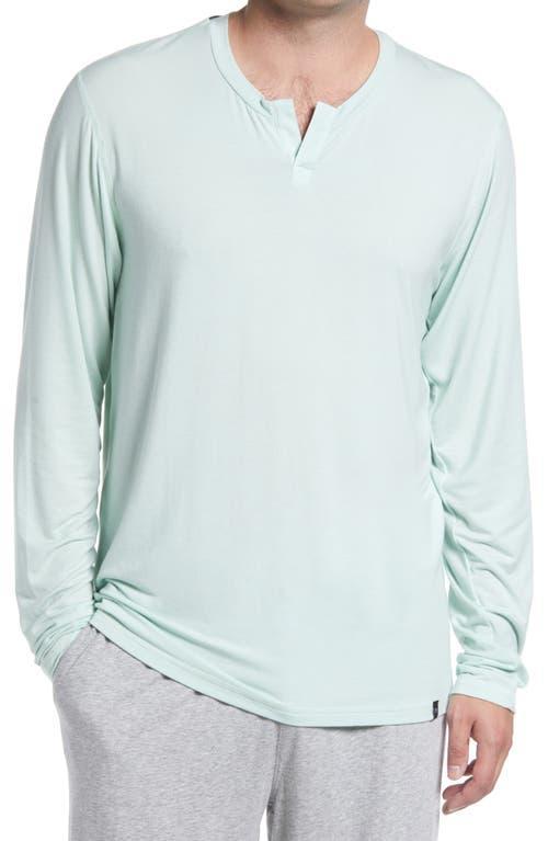 BEDFELLOW Mens Long Sleeve Henley Pajama Top Product Image
