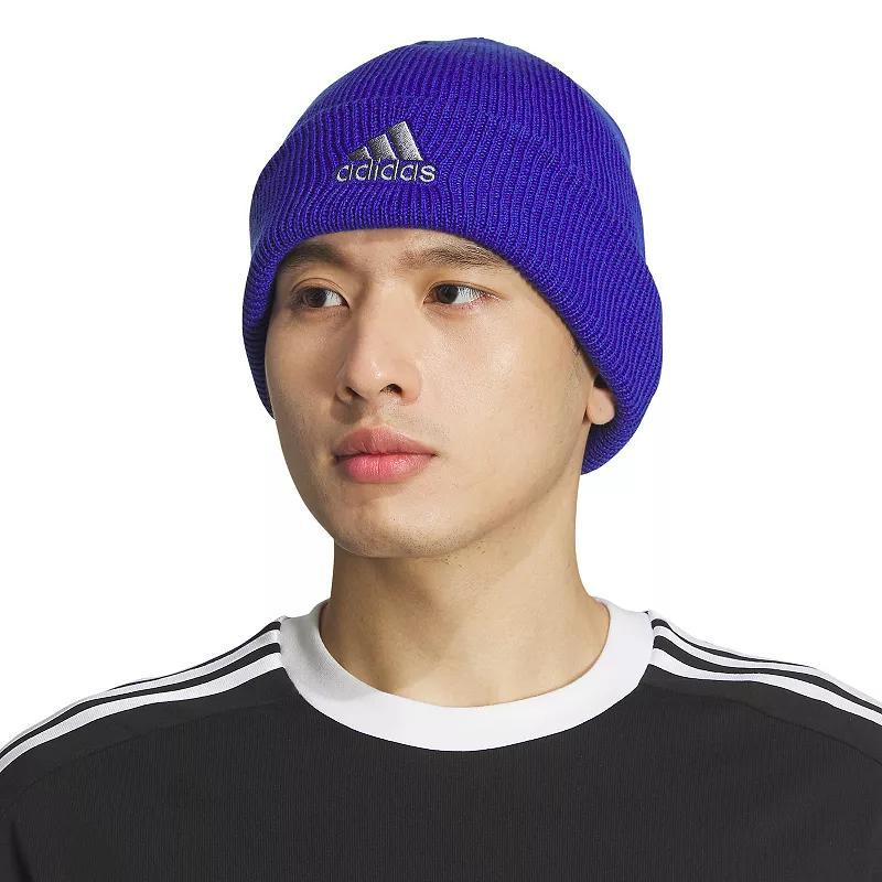 Mens adidas Team Issue Fold Beanie Hat Product Image