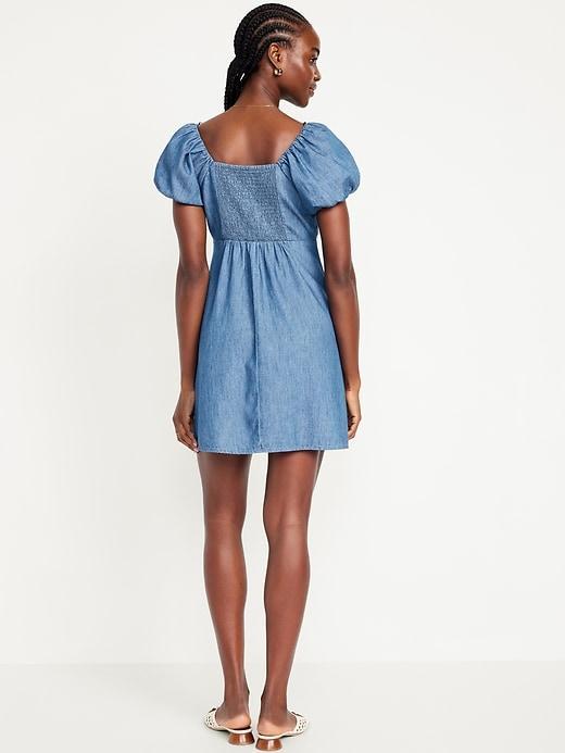 Jean Mini Swing Dress Product Image