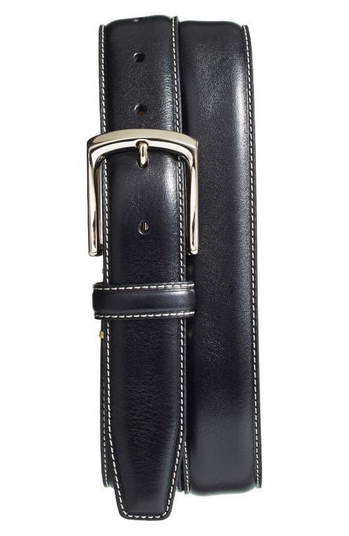 Torino Burnished Leather Belt Product Image