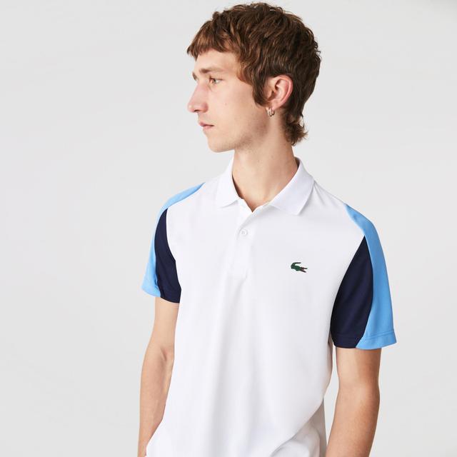 Men's SPORT Regular Fit Abrasion-Resistant Piqué Tennis Polo Product Image