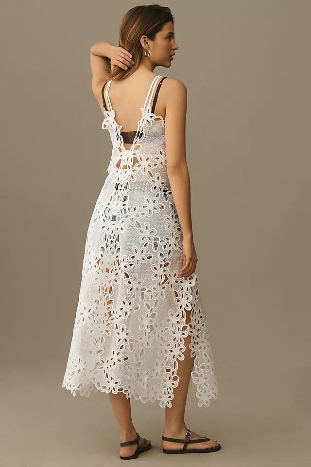 By Anthropologie Strappy Cutwork Tunic Product Image