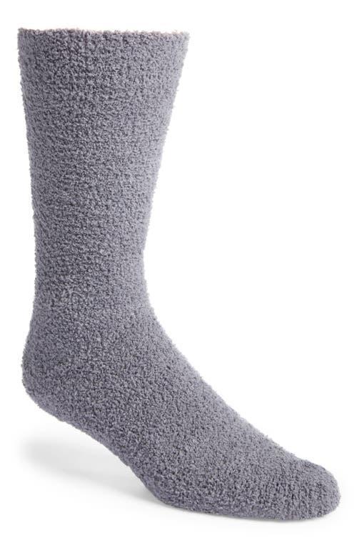 UGG Mens Fincher Ultra Cozy Crew Polyester Blend/Recycled Materials Socks in Space Age Product Image