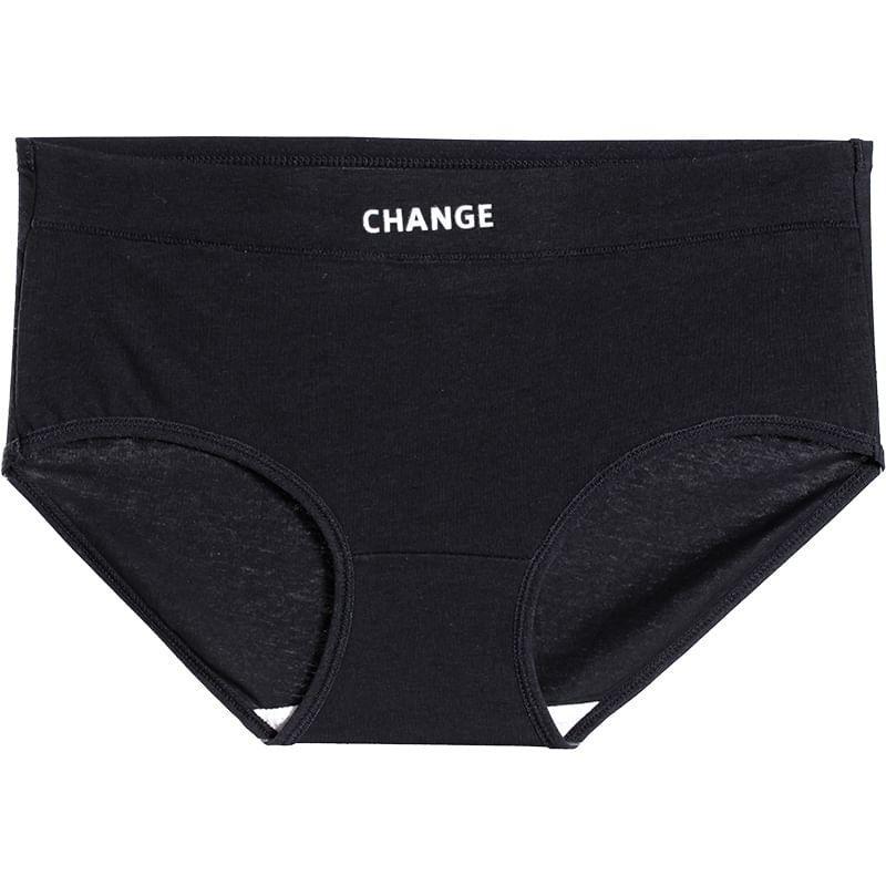 Lettering Print Panty Product Image