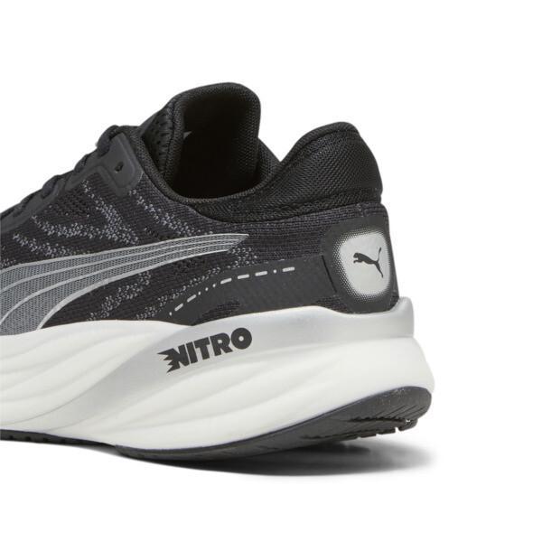 PUMA Magnify NITRO™ 2 Men's Running Shoes in Black/White/Silver Product Image