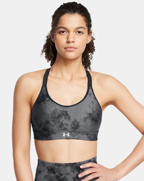 Womens UA Continuum Mid Printed Sports Bra Product Image