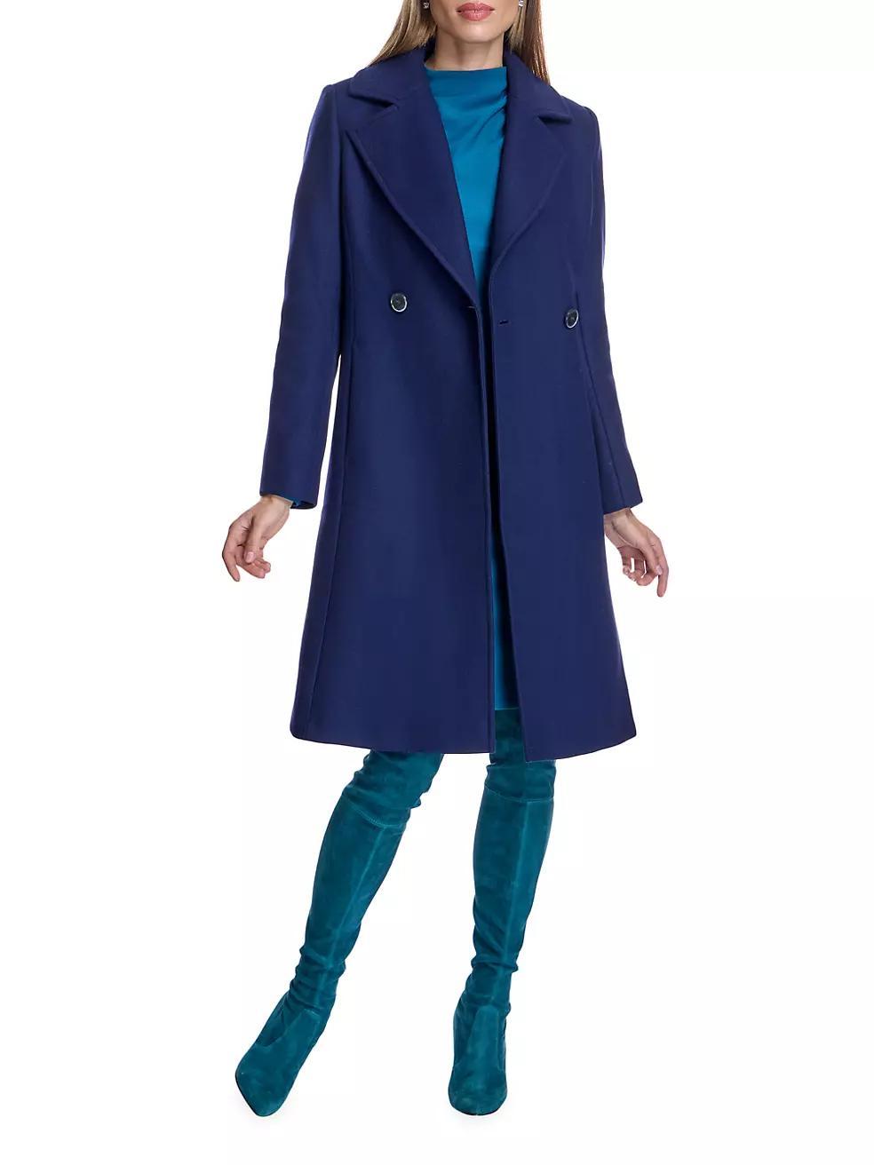 Double-Breasted Wool Coat Product Image