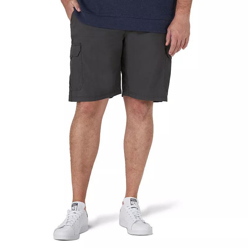 Big & Tall Lee Extreme Motion Crossroad Relaxed-Fit Cargo Shorts, Mens Grey Product Image