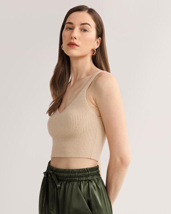 Cashmere Crop Tank Product Image