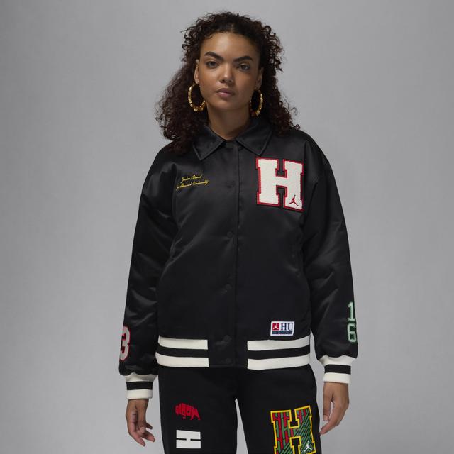 Jordan x Howard University Women's Varsity Jacket Product Image