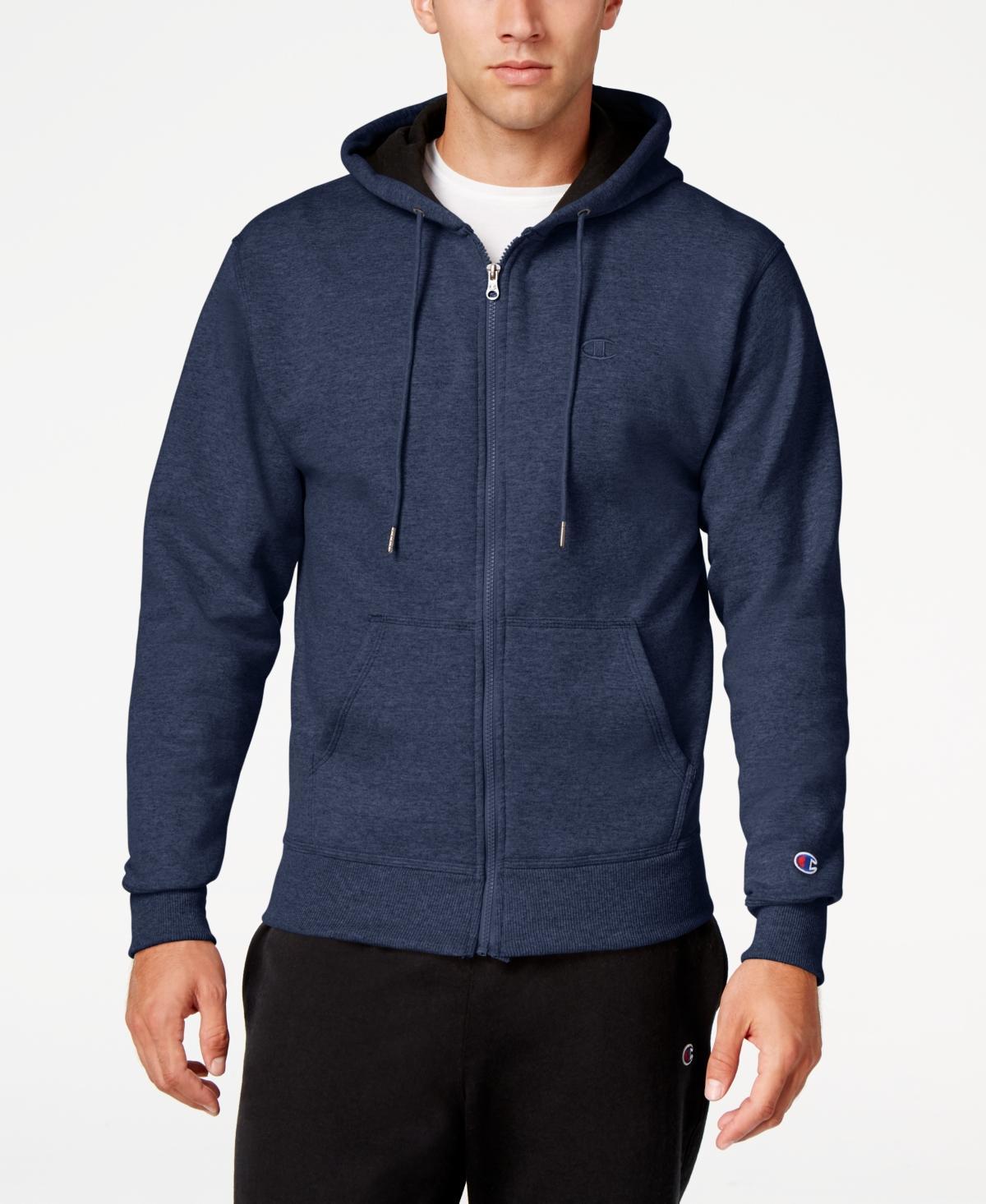 Champion Powerblend(r) Fleece Full Zip Hoodie Men's Sweatshirt Product Image