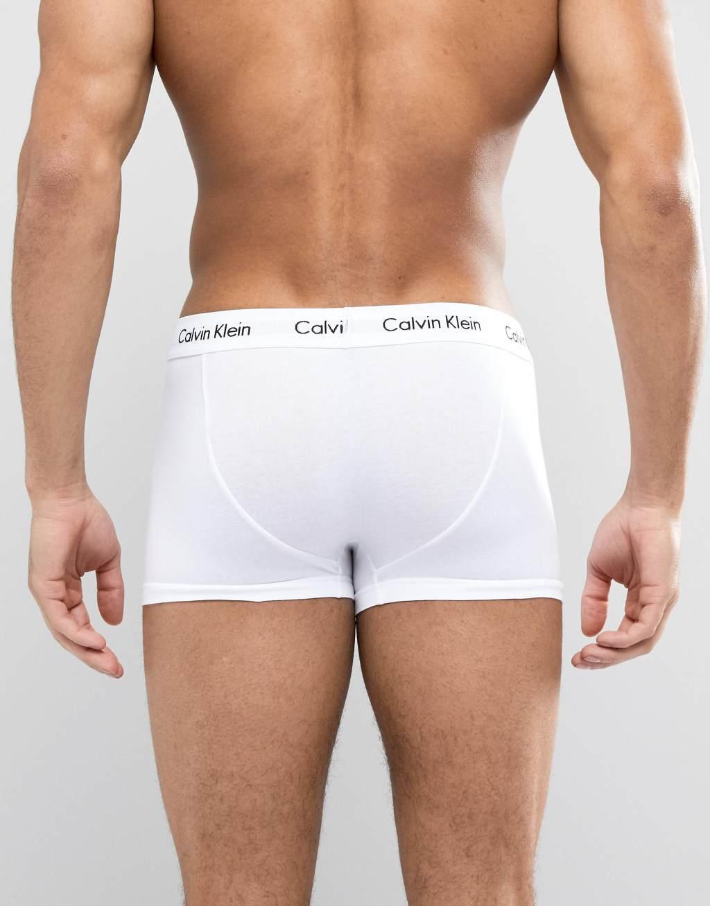 Calvin Klein Cotton Stretch 3 pack low rise boxer briefs Product Image