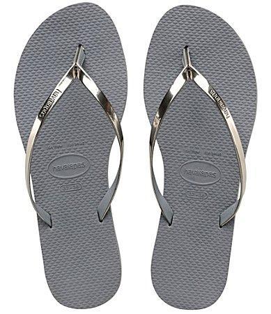 Havaianas You Metallic Flip Flops Product Image