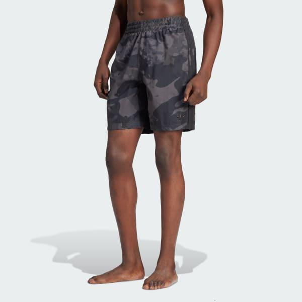 Camo Allover Print Swim Shorts Product Image