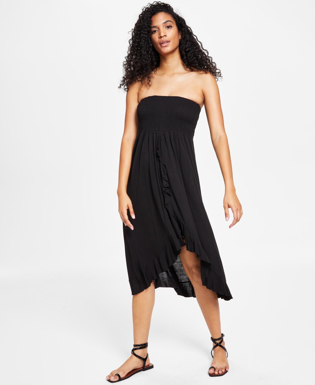 Raviya Strapless High-Low Dress Cover-Up Product Image