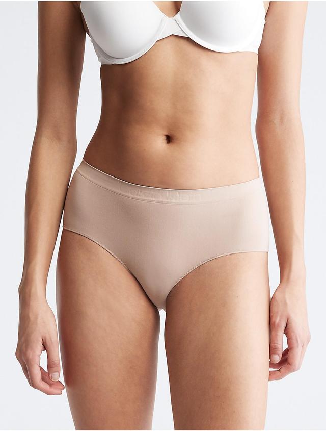 Womens Calvin Klein Bonded Flex Boyshort Panty QD3961 Product Image