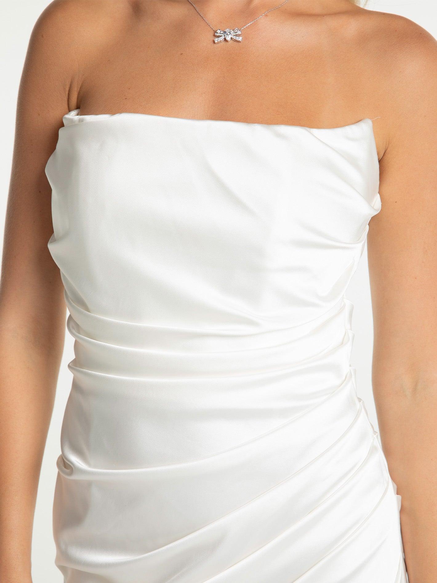 Jolene Dress (White) Product Image