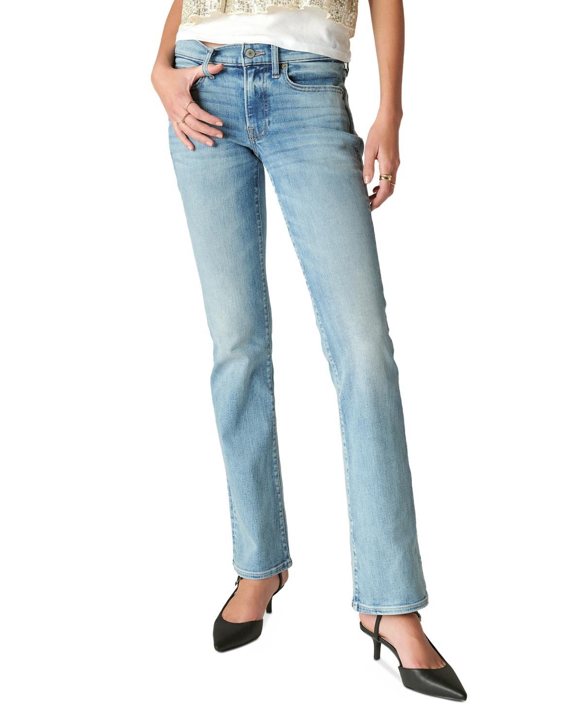 Women's Mid-Rise Sweet Bootcut Jeans Product Image