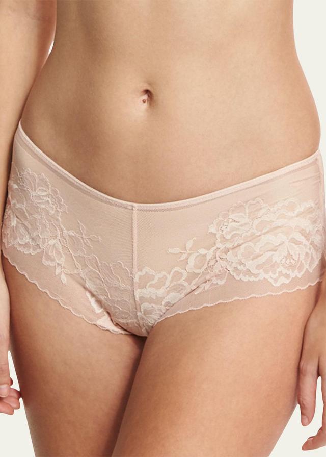 Natori Flora Sheer Lace Brief 776150 - Glaze Product Image