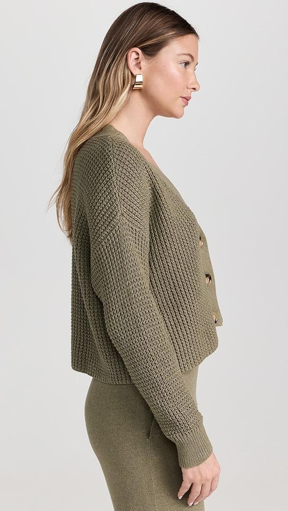 Eberjey Recycled Sweater Cropped Cardigan | Shopbop Product Image