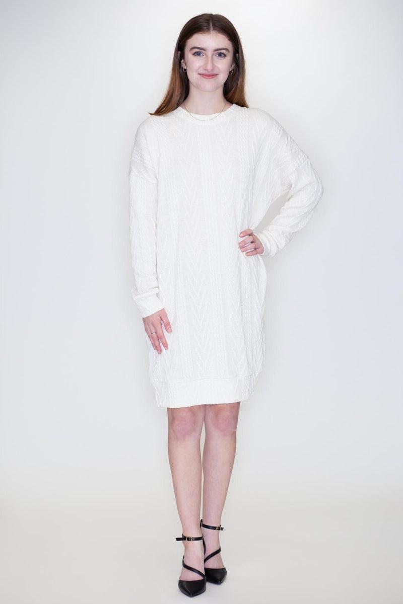 Cable Knit Dress Product Image