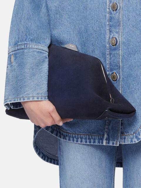 ''Day Off'' blue navy shoulder bag Product Image