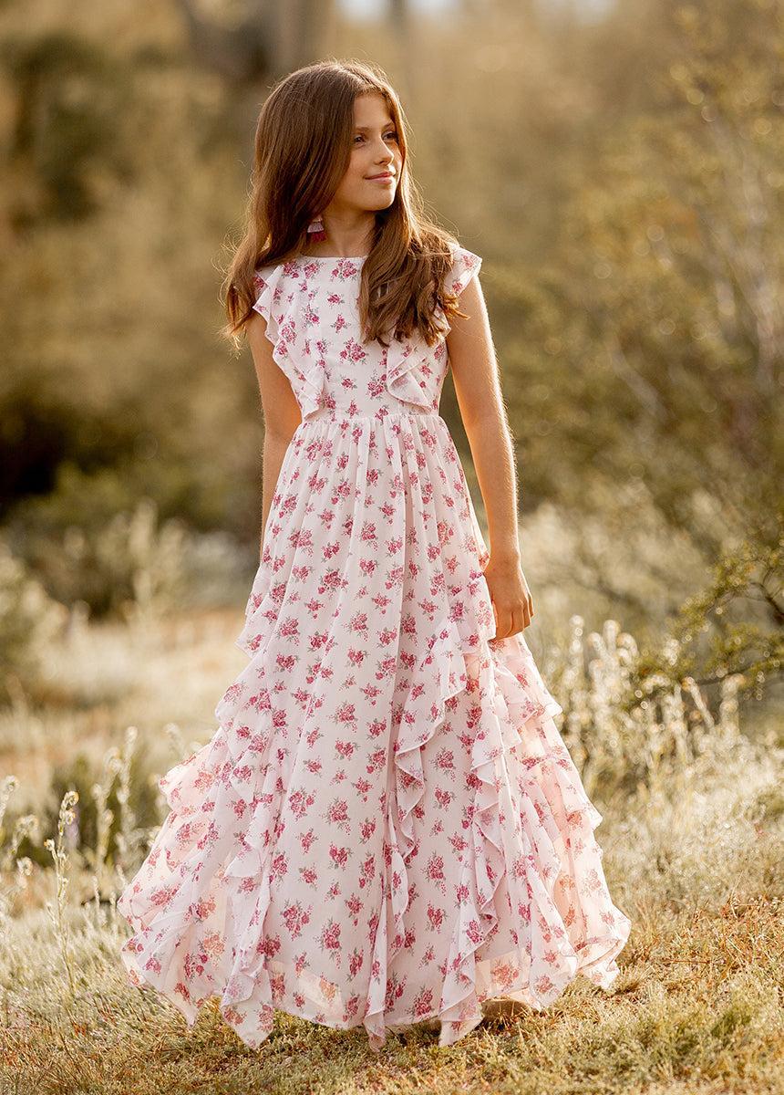 Sylviane Dress in Caroline Floral Product Image