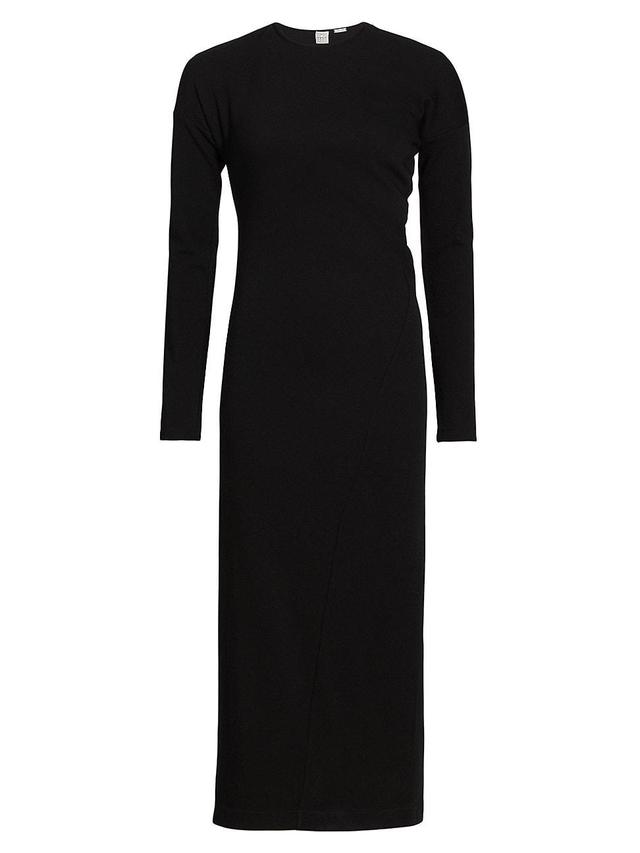 Womens Twisted Jersey Midi Dress Product Image