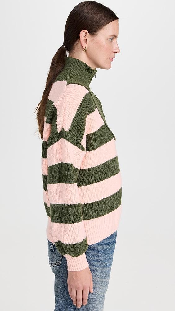 MINKPINK Darcy 1/4 Zip Knit Sweater | Shopbop Product Image