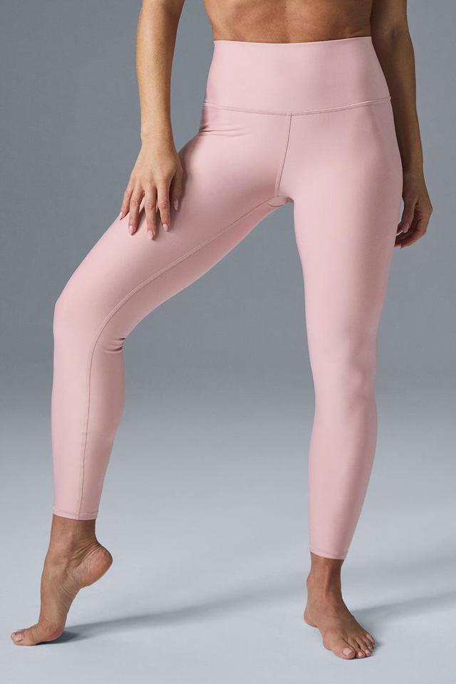 7/8 High-Waist Airlift Legging - Ballet Pink Female Product Image