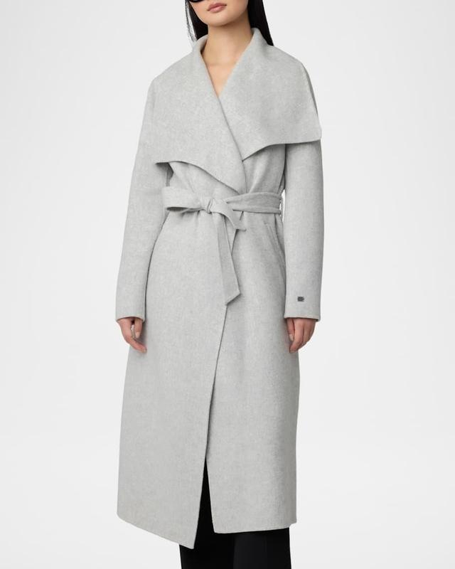 Britta Belted Double-Face Wool-Blend Coat Product Image