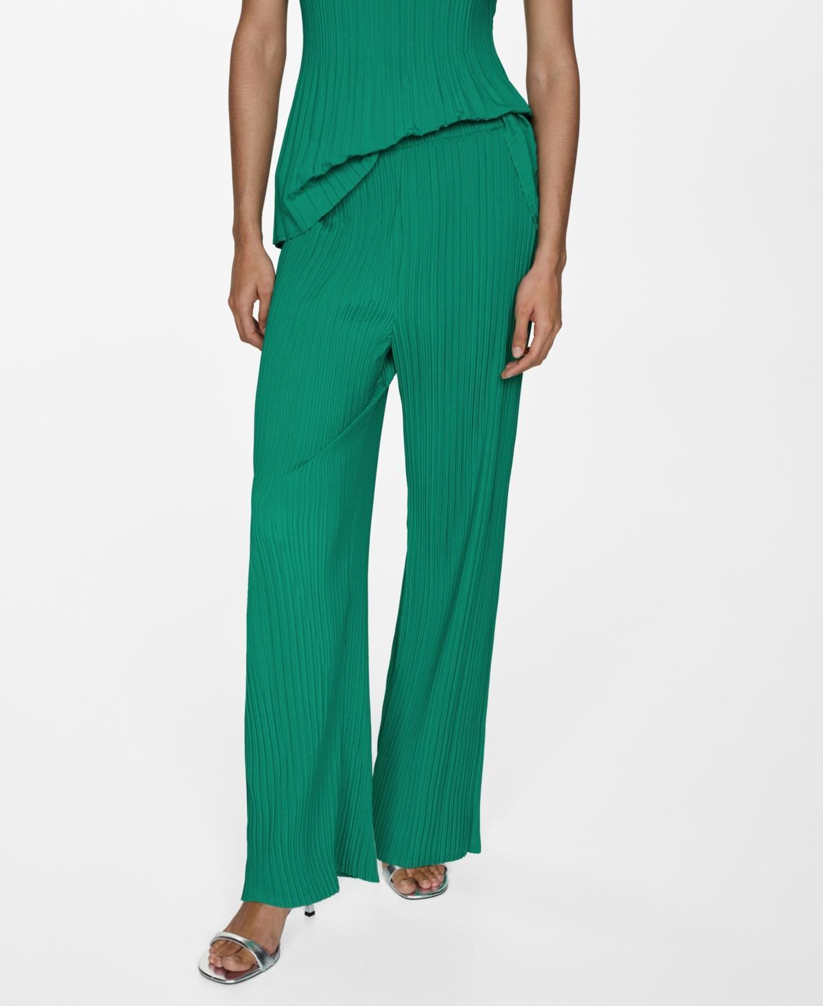 Women's Fluid Pleated Trousers Product Image