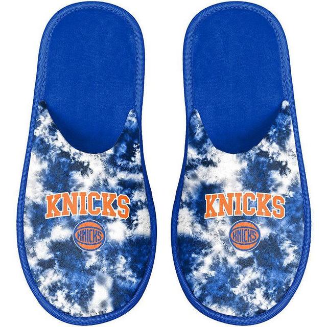 Womens FOCO New York Knicks Iconic Logo Scuff Slippers Product Image