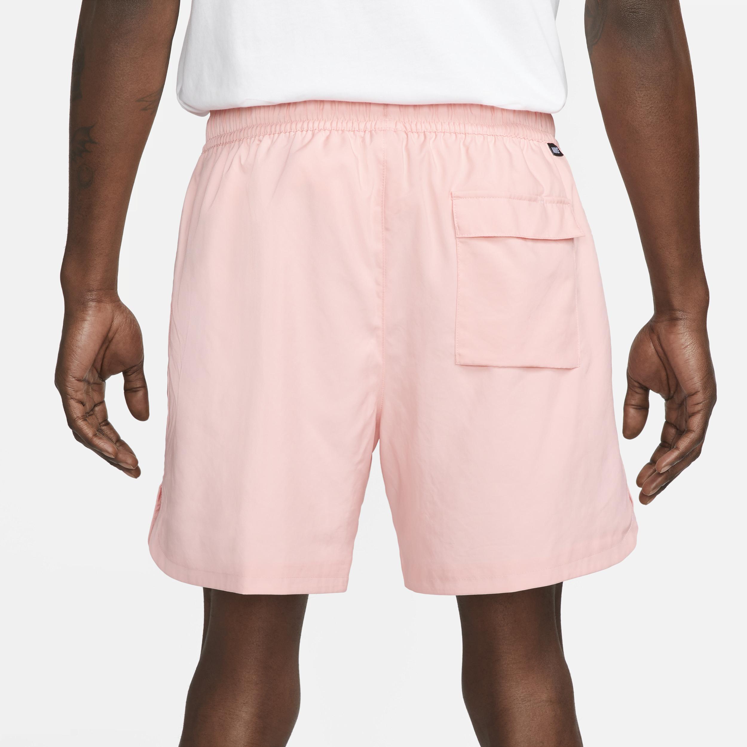 Nike Mens Nike Club Woven LND Flow Shorts - Mens Pink/White Product Image