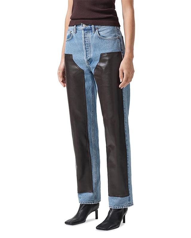 Ryder High-Rise Straight-Leg Jeans Product Image