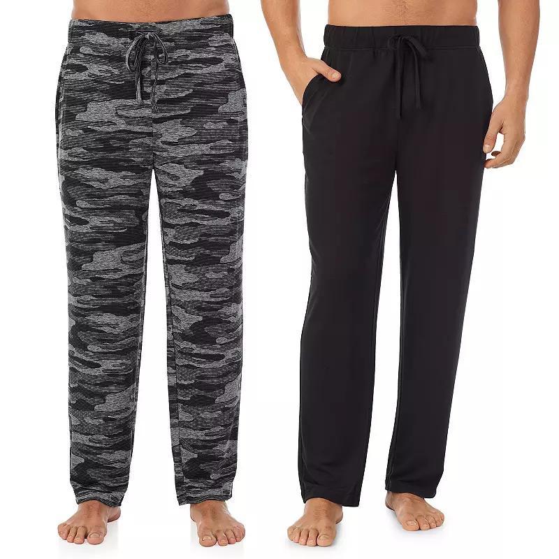 Mens Cuddl Duds 2-Pack French Terry Pajama Pants Set Product Image