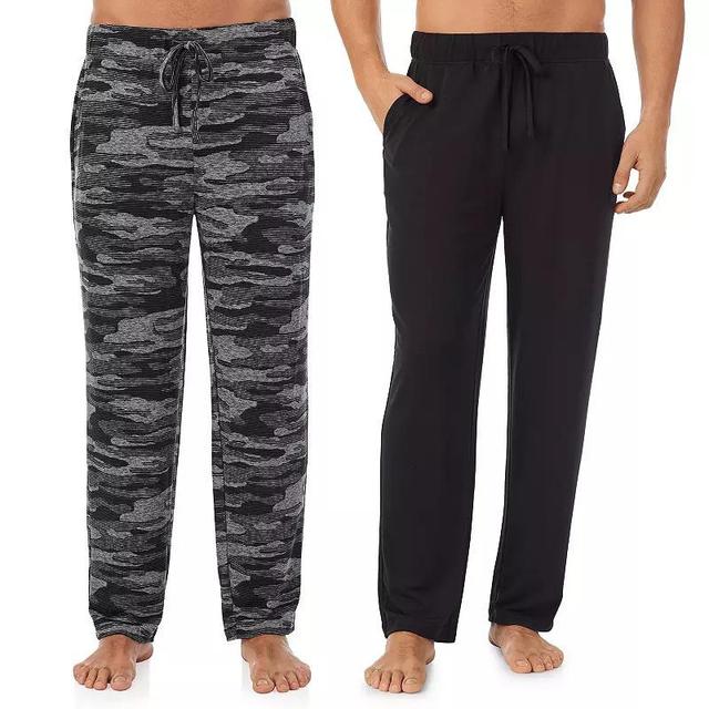 Mens Cuddl Duds 2-Pack French Terry Pajama Pants Set Product Image