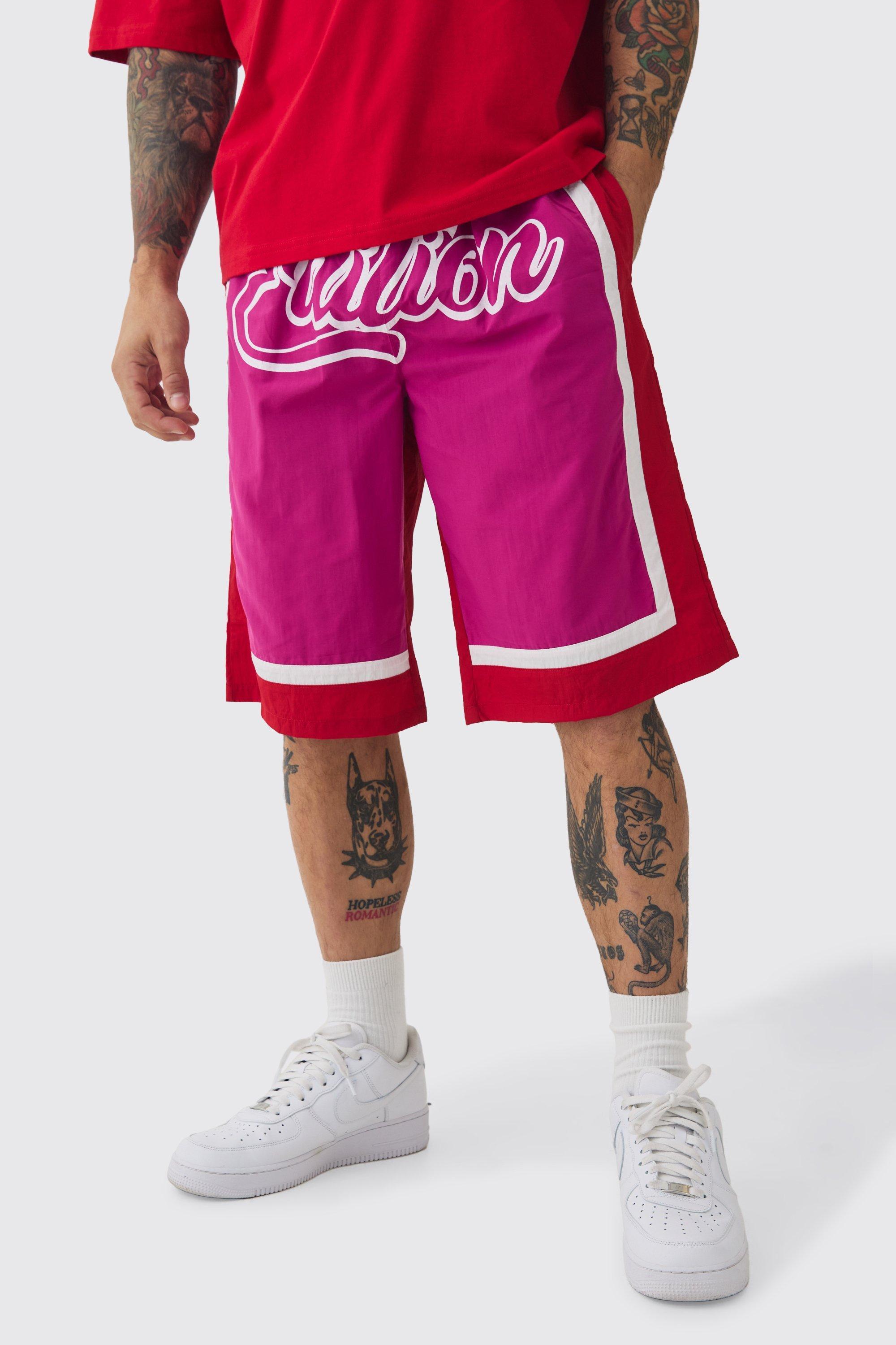 Elasticated Waist Limited Shell Panel Shorts | boohooMAN USA Product Image