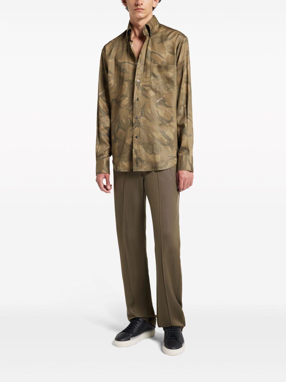 TOM FORD Technical-jersey Track Pants In Brown Product Image