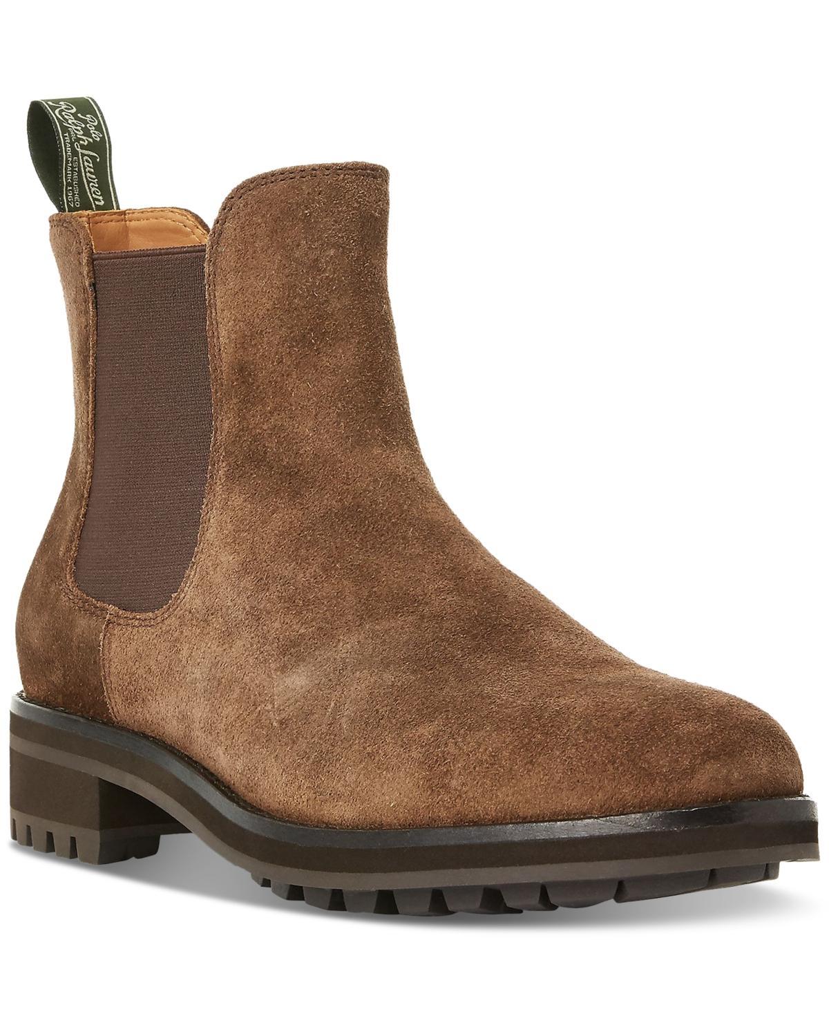 Polo Ralph Lauren Mens Bryson Suede Chelsea Boots Product Image