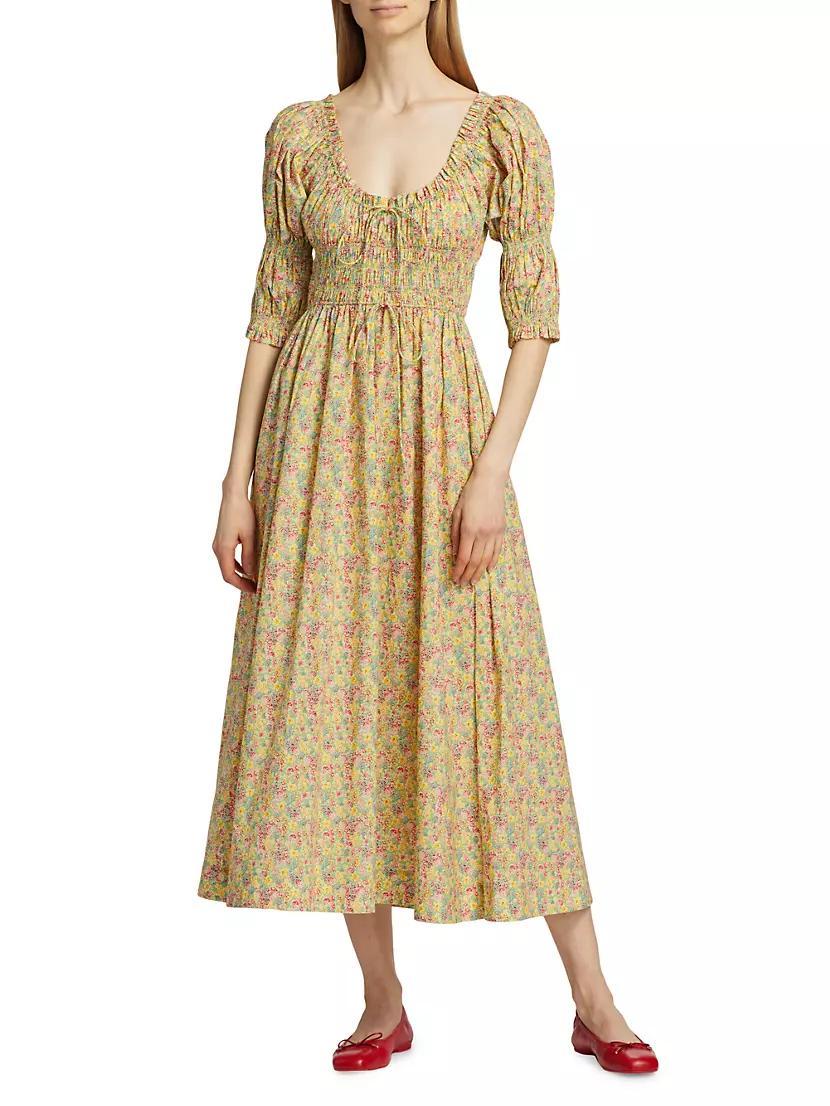 Ischia Liberty-Print Dress Product Image